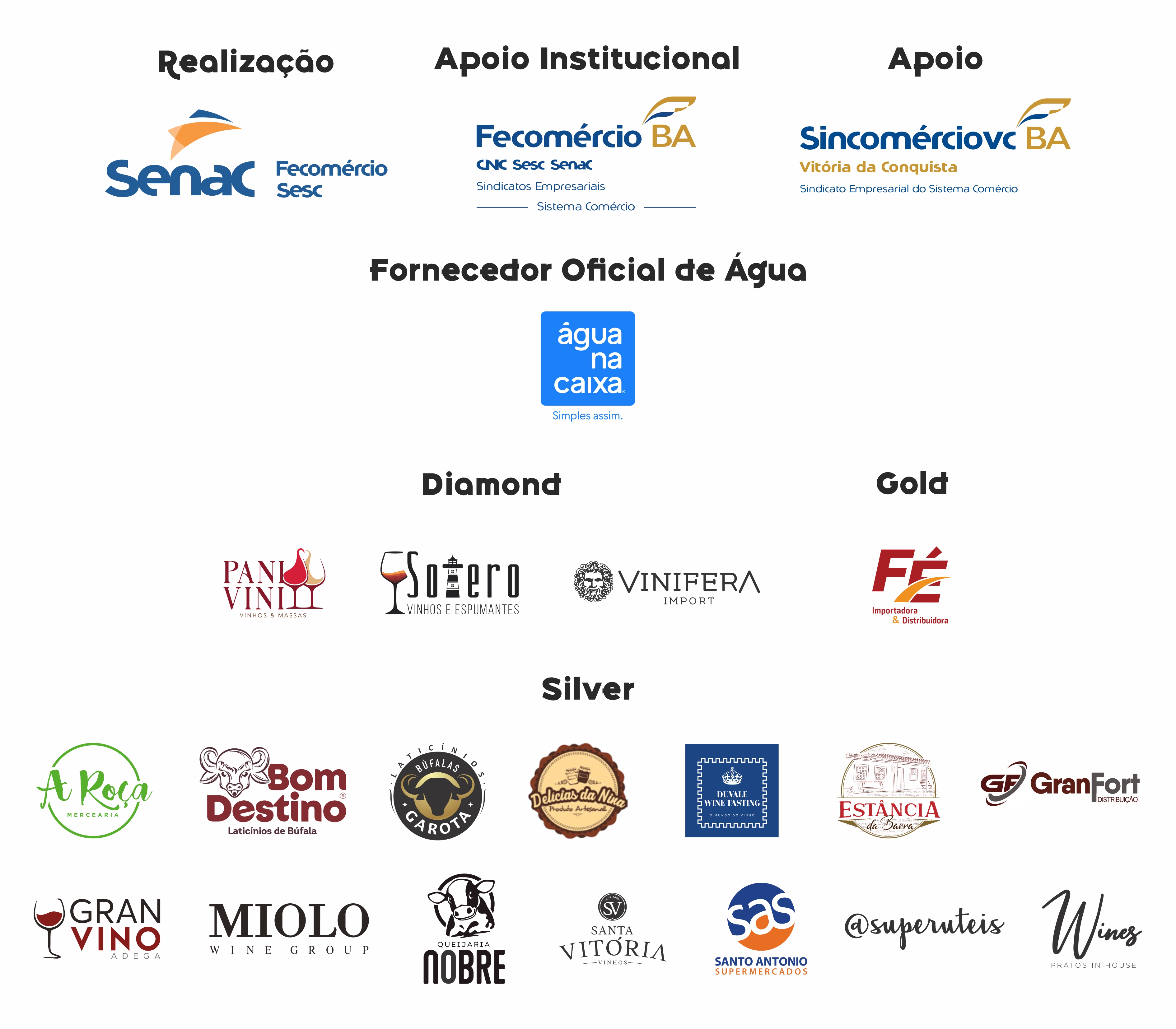 Realizadores do evento Rota do Vinho VC