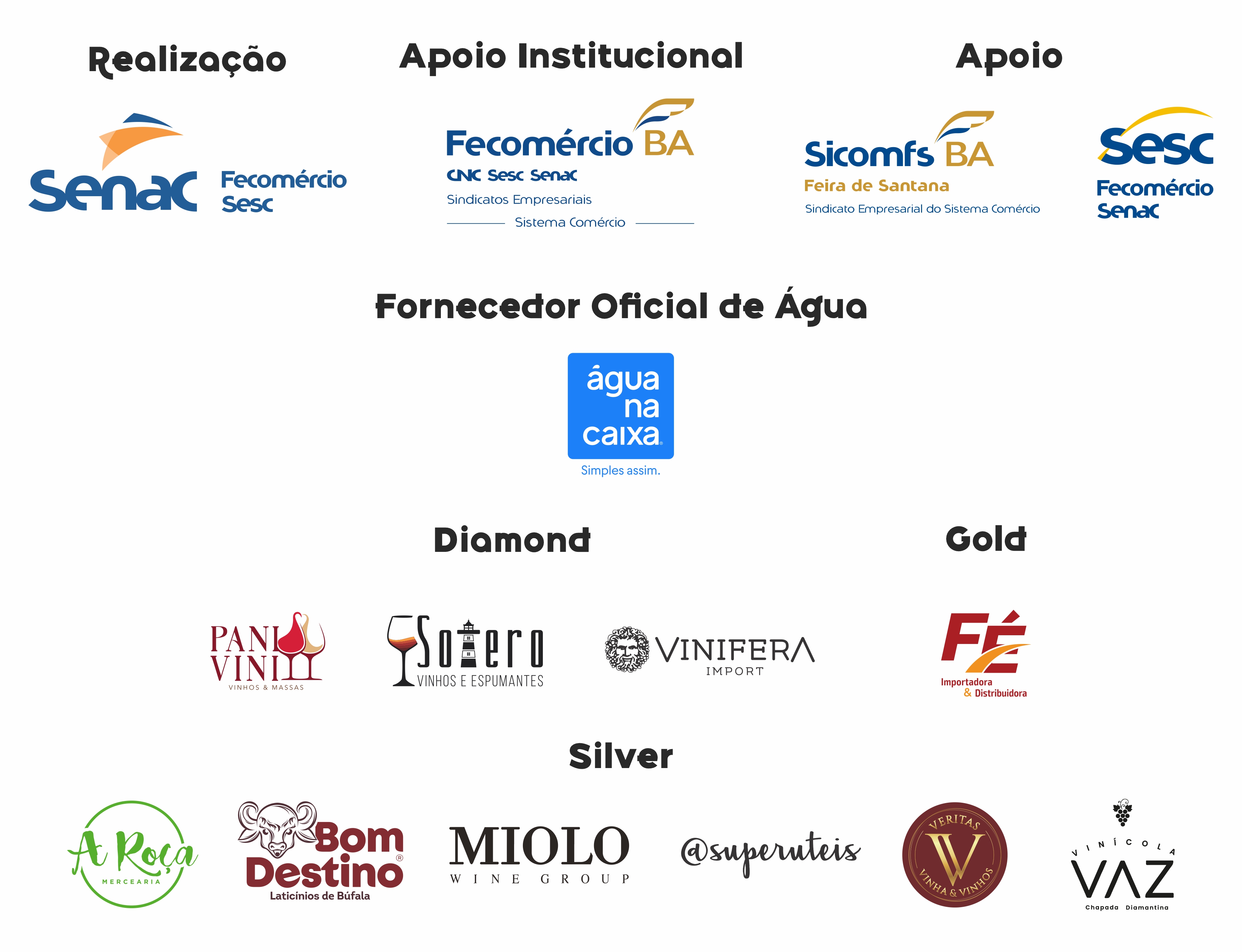 Realizadores do evento Rota do Vinho FS